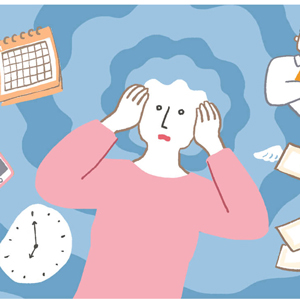 ナチュラルサイエンス様 会報誌スキンケア線画カット